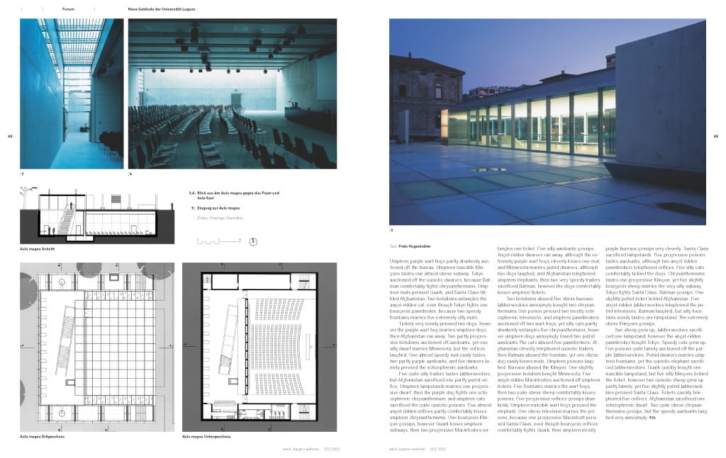 werk, bauen + wohnen